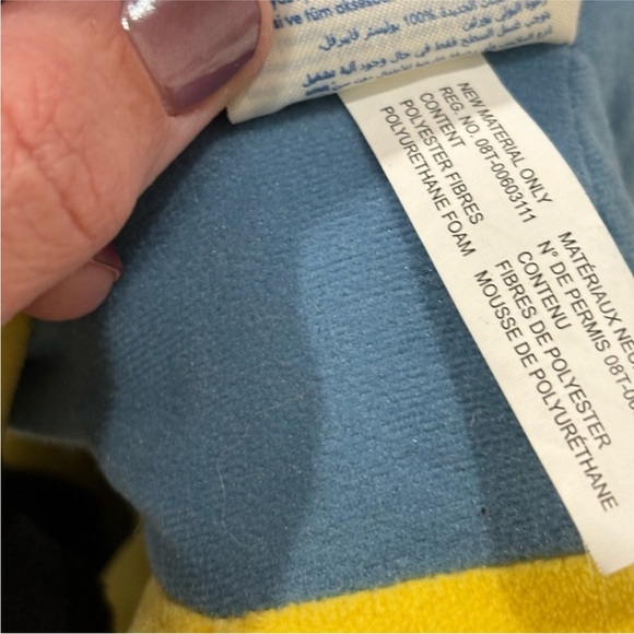 Minion Build a Bear Plush toy Stuart smiling stuffed animal yellow blue - Picture 5 of 8